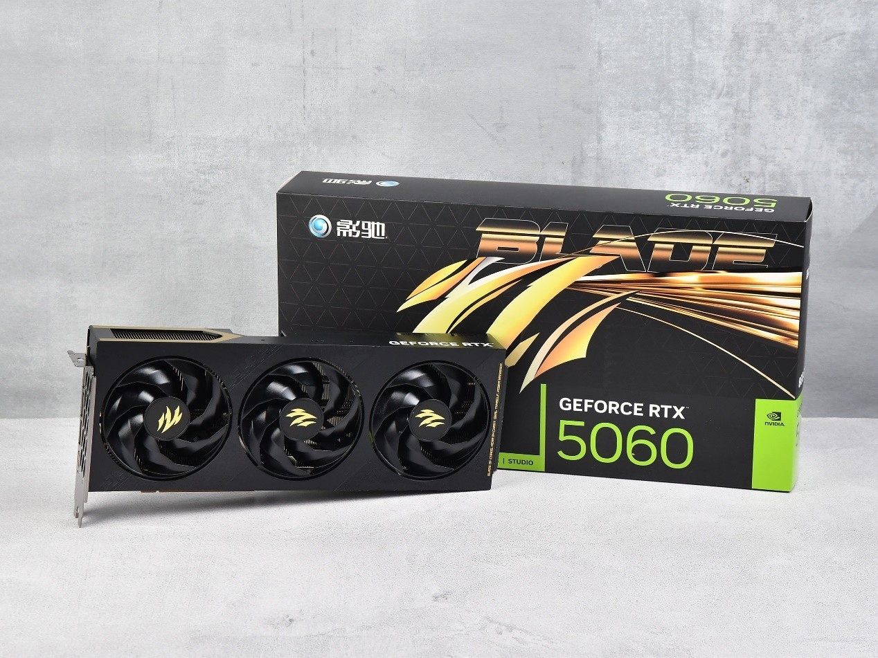 影驰RTX 5060魔刃评测：磁吸RGB光效的50系甜点