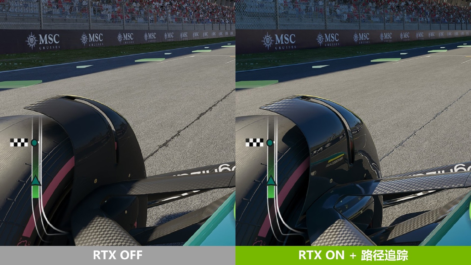 iGame RTX 5060实测《F1 25》 2K终极光追无压力！