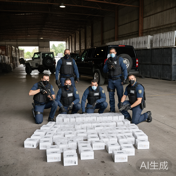 假扮FBI特工！犯罪团伙持枪劫走物流中心200部iPhone