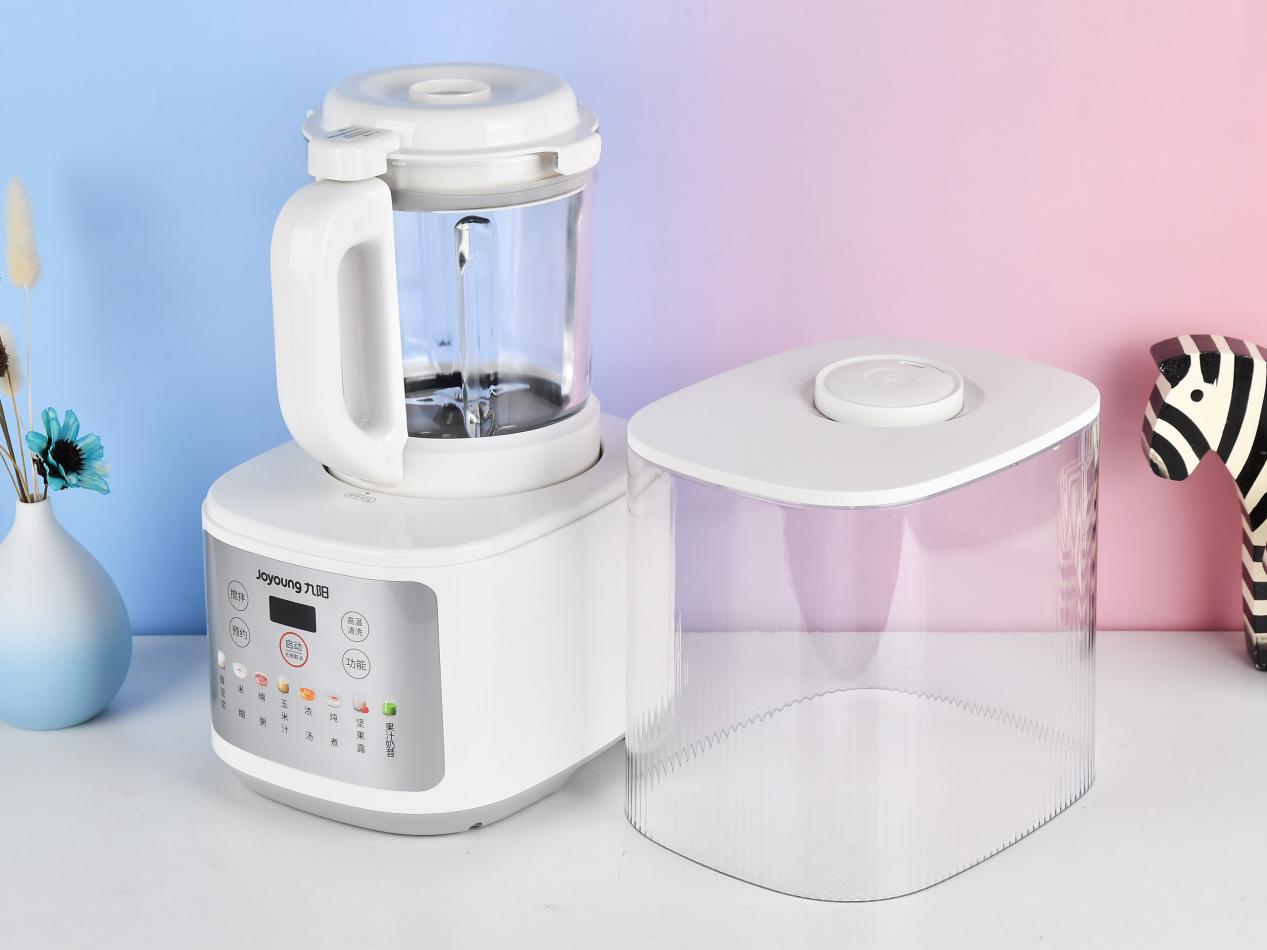 九阳L15-P507破壁机评测:12重降噪+141微米精磨轻音无渣打豆浆