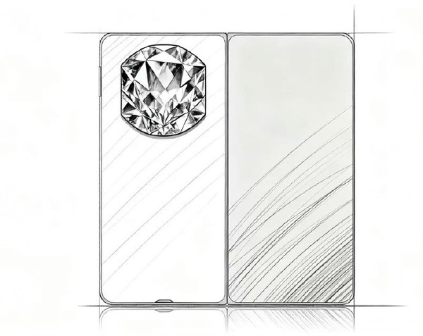 华为Mate X7外观线稿曝光!全新影像模组+星钻设计 华为Mate X7外观线稿曝光!全新影像模组+星钻设计