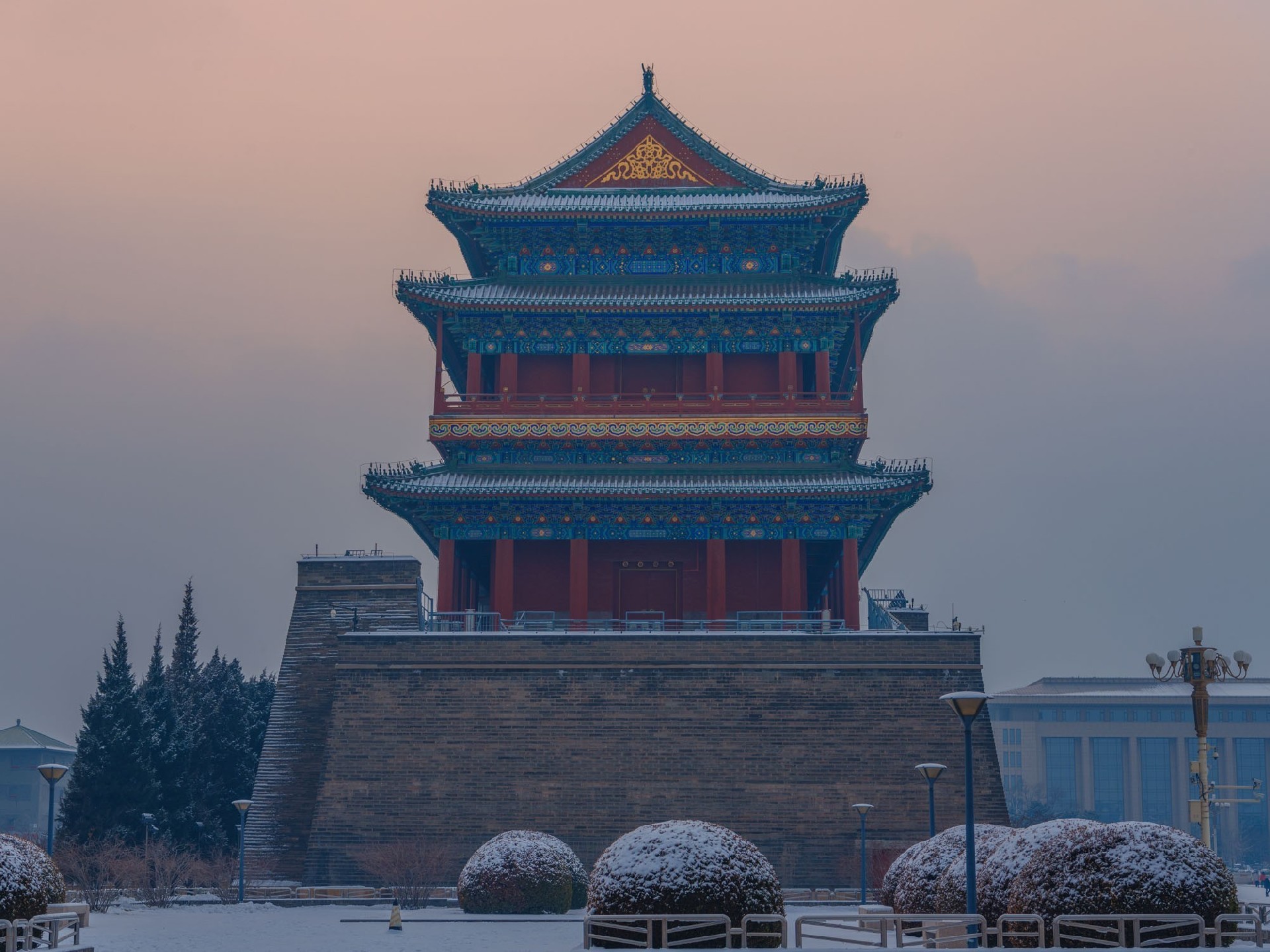 记录北京初雪的浪漫 雪天风光拍摄指南