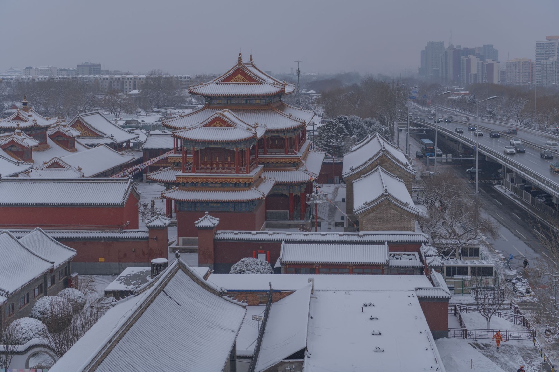 记录北京初雪的浪漫 雪天风光拍摄指南