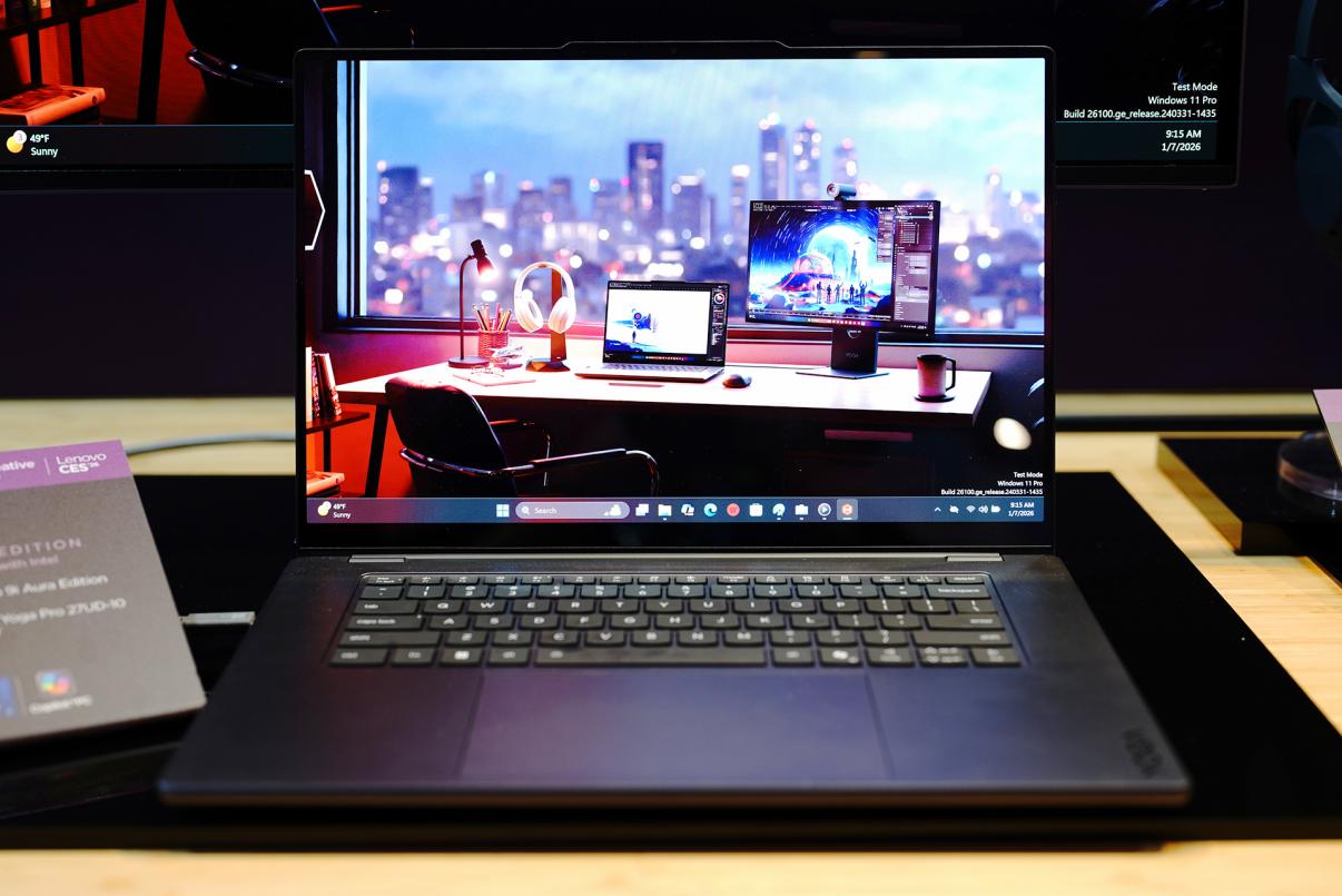 联想小新、YOGA系列新品亮相CES2026,诸多体验全面升级!