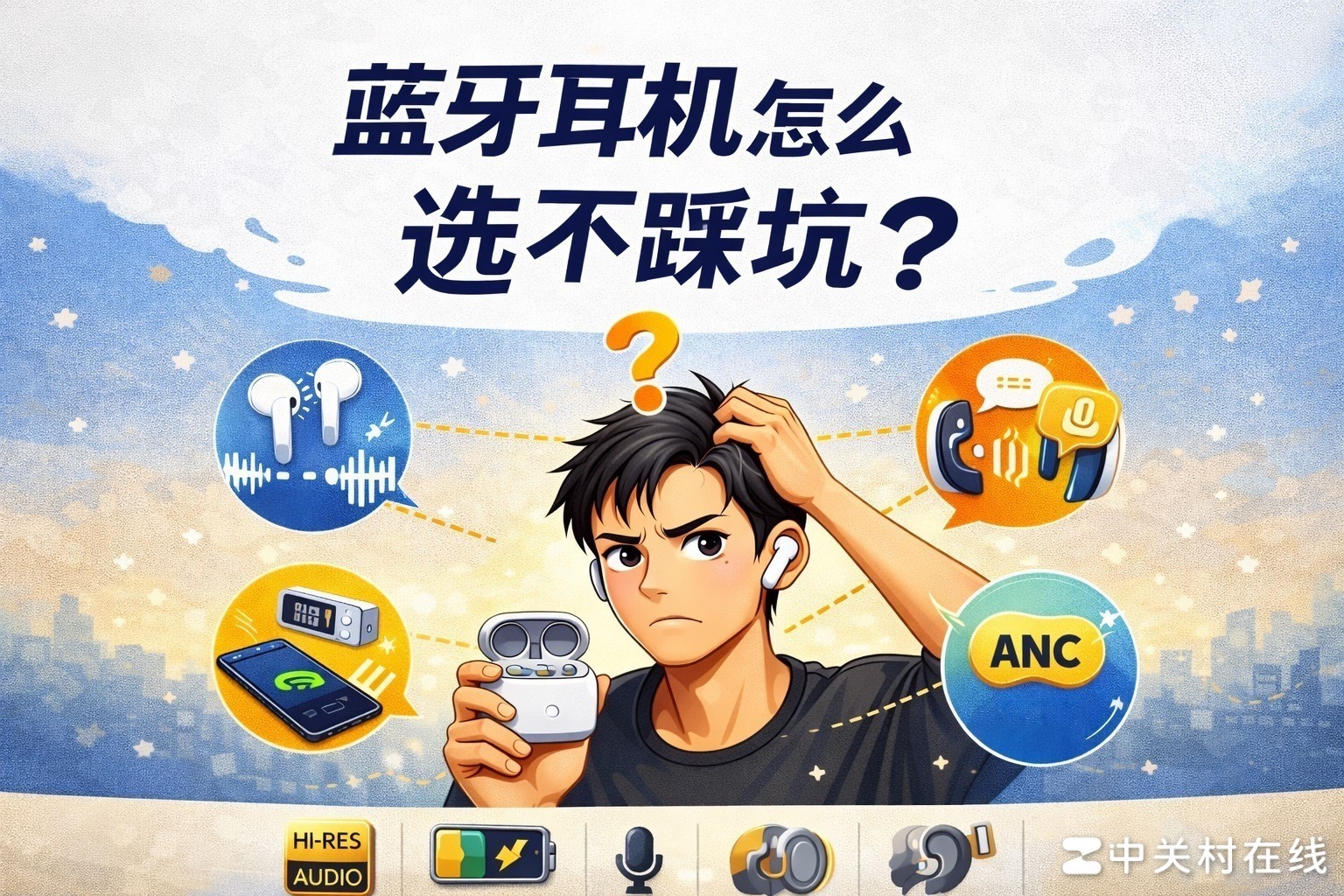 建议收藏：蓝牙耳机降噪/通透/麦克风/续航到底怎么选才不踩坑？