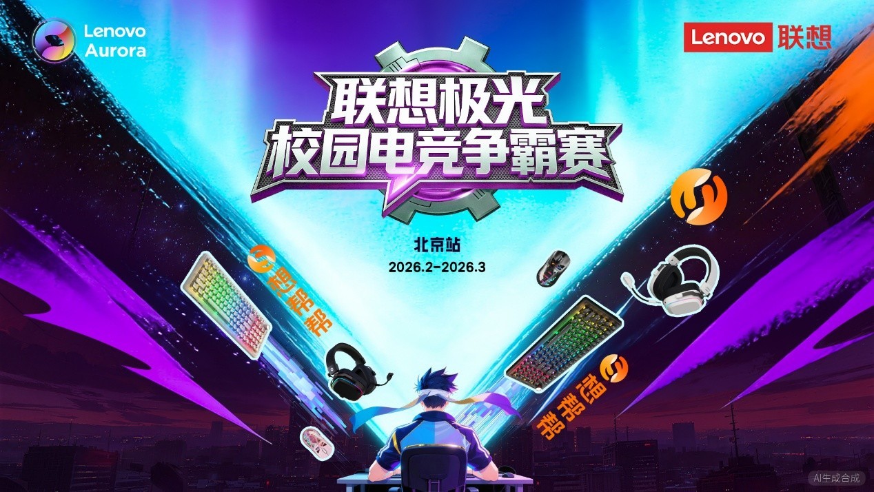 技术赋能竞技!联想极光校园电竞争霸赛火热开战!