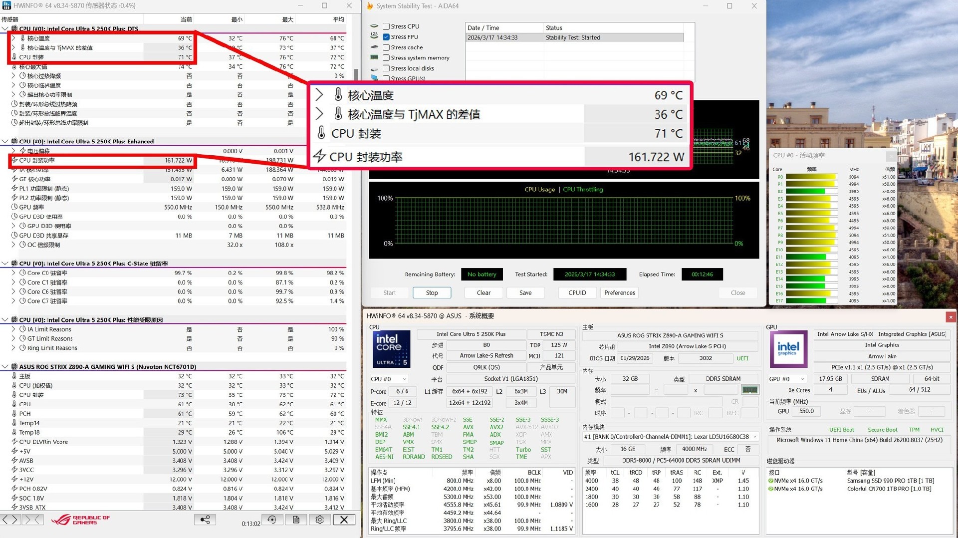 酷睿Ultra 7 270K/5 250K Plus处理器首测:多核、游戏、渲染性能暴增