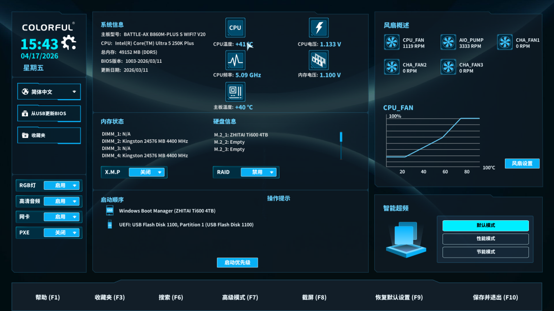 同级没它实惠，同价没它量大，七彩虹B860M PLUS S WIFI7 V20超级黑刃评测
