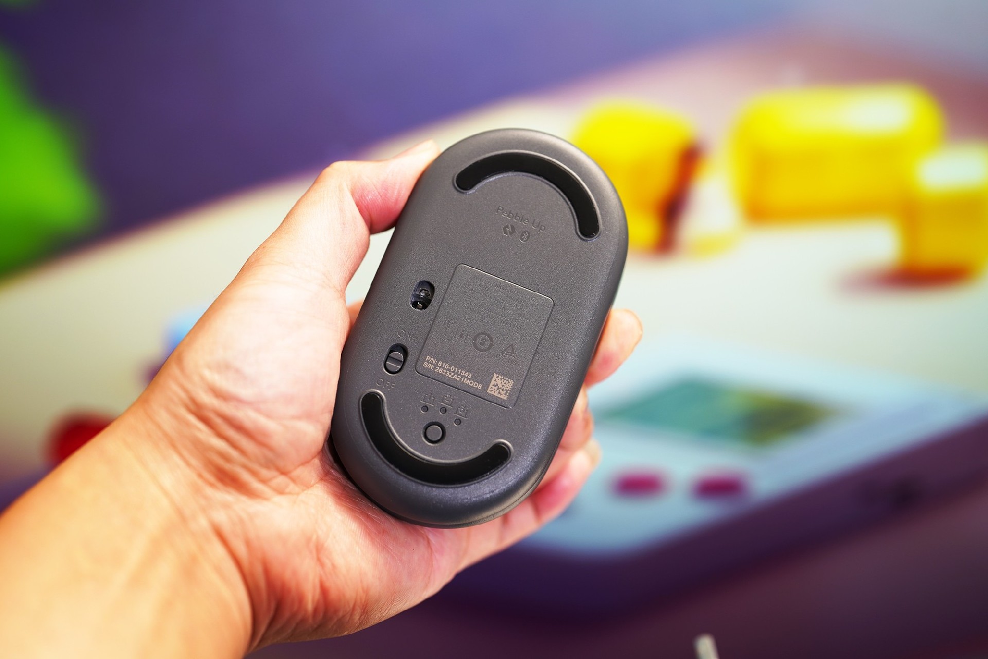 双形态便携无线小鼠标 上手体验罗技Pebble Up云贝